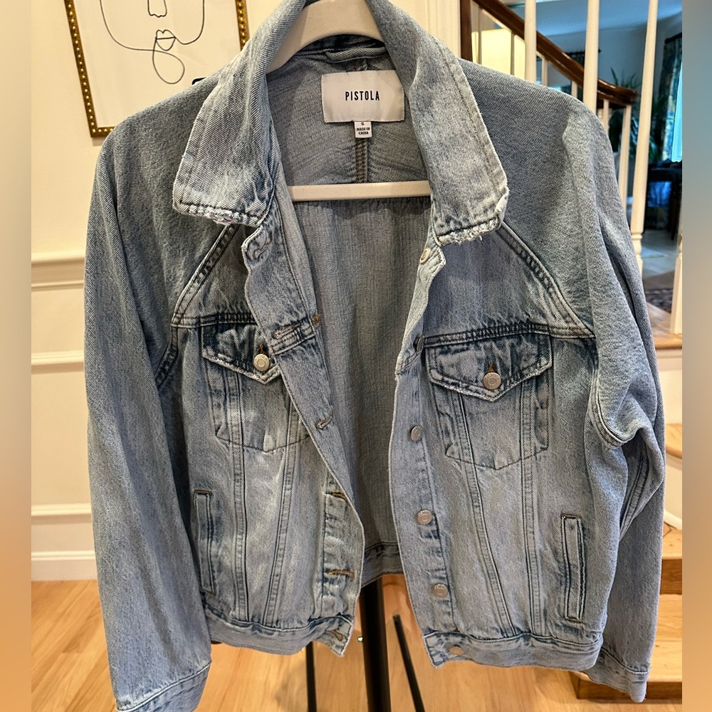 Pistola Saba jacket in April showers (size small)